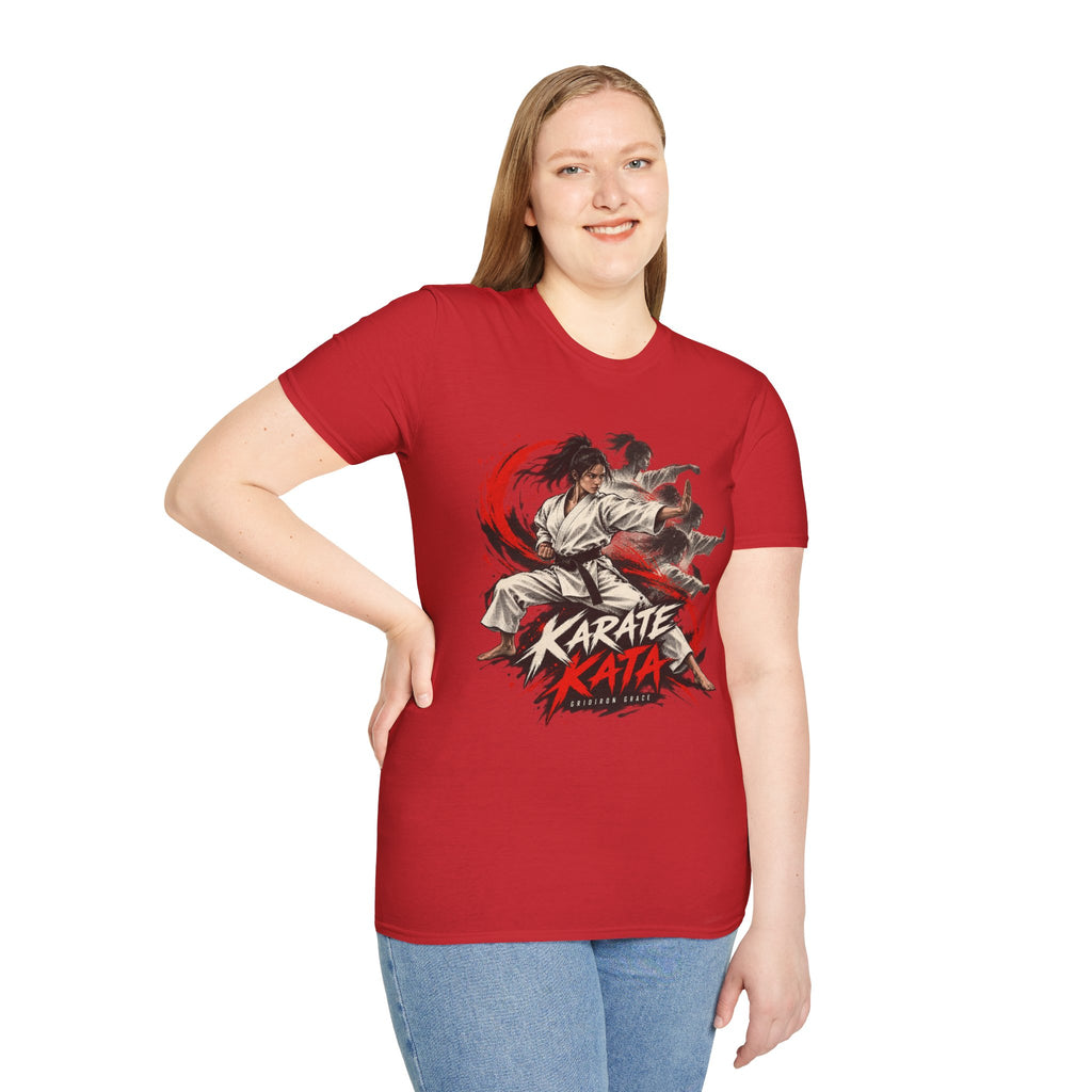 Karate Kata T-Shirt — Dynamic Martial Arts Graphic Tee