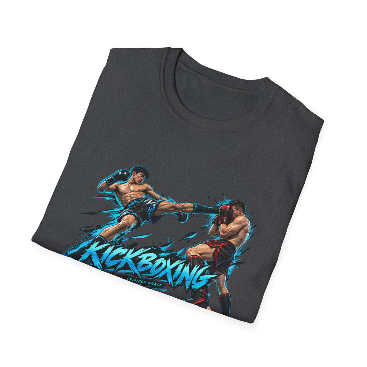 Kickboxing Graphic T-Shirt — Retro Fighters Design
