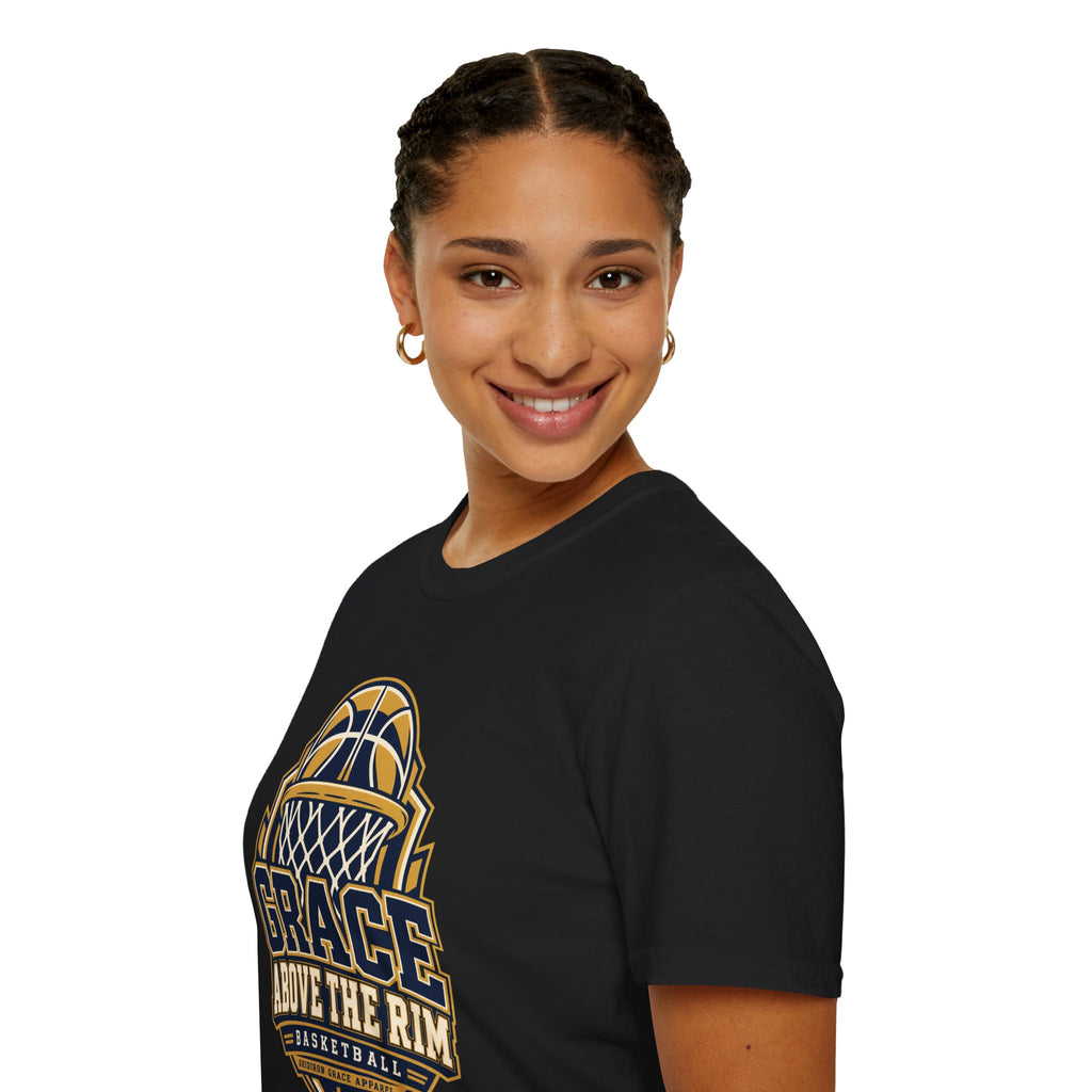 Grace Above the Rim Basketball T-Shirt