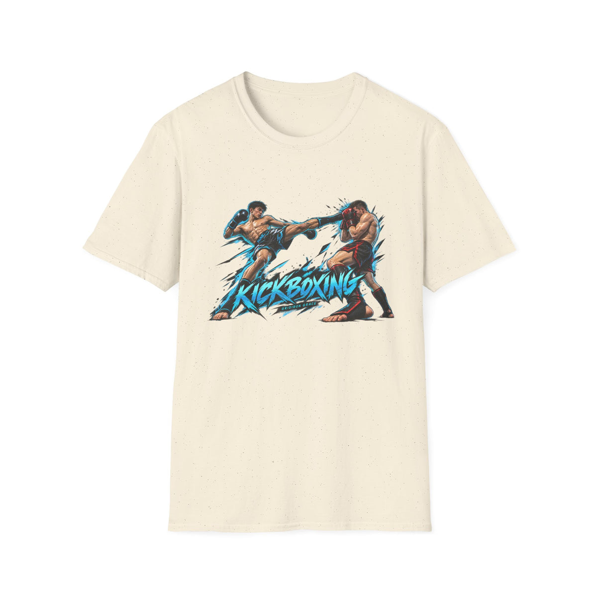 Kickboxing Graphic T-Shirt — Retro Fighters Design