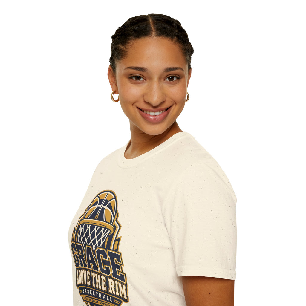 Grace Above the Rim Basketball T-Shirt