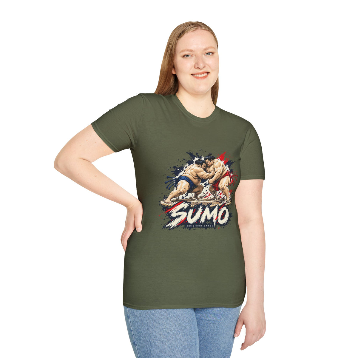 Sumo Wrestling T-Shirt — Vintage Clash Graphic Tee