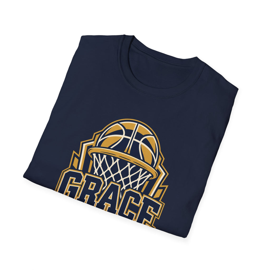 Grace Above the Rim Basketball T-Shirt
