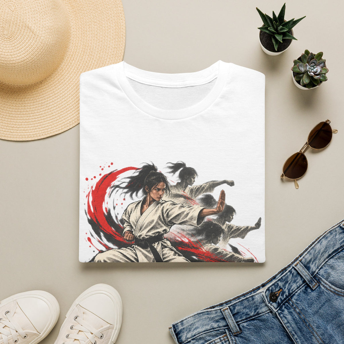 Karate Kata T-Shirt — Martial Arts Graphic Tee