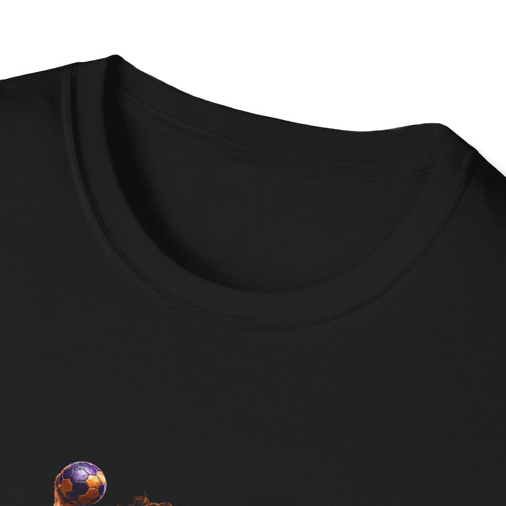 Handball Team Graphic T-Shirt — Retro Sports Players Design