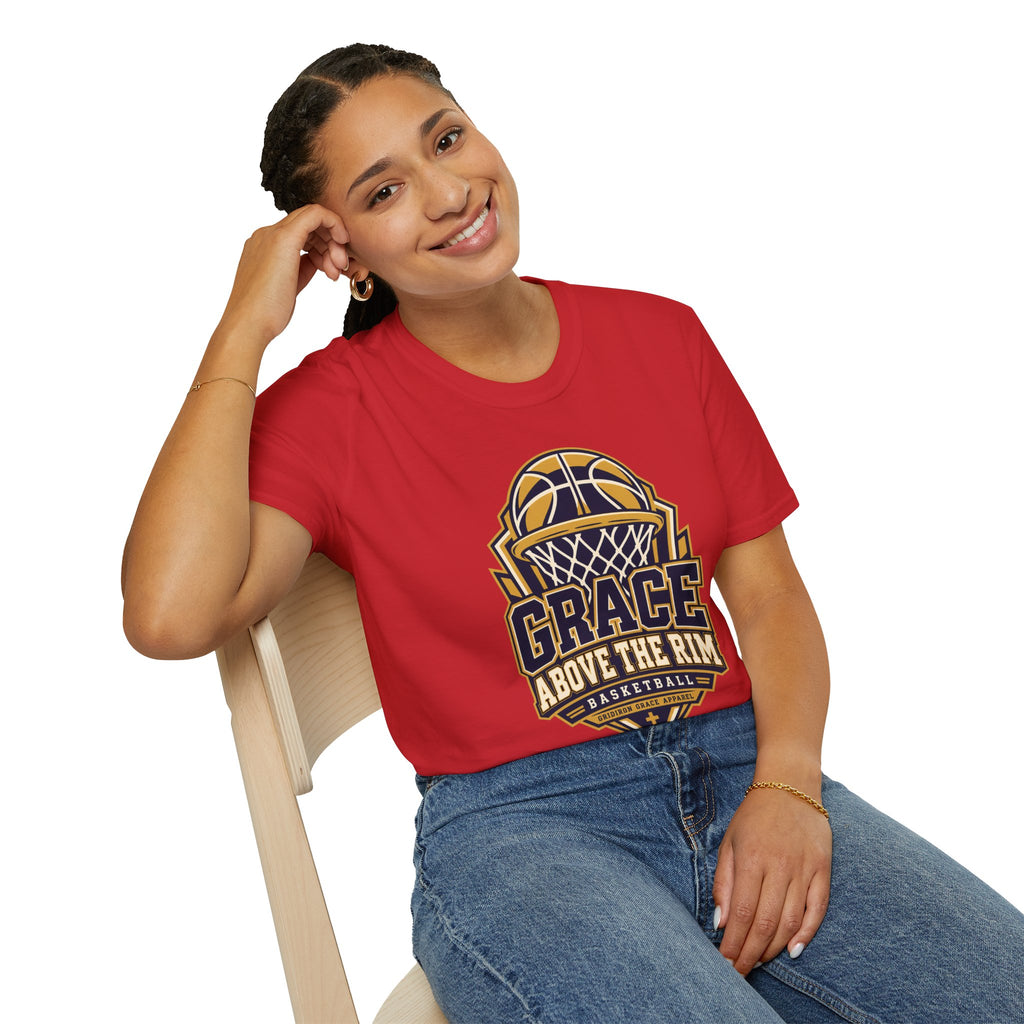 Grace Above the Rim Basketball T-Shirt