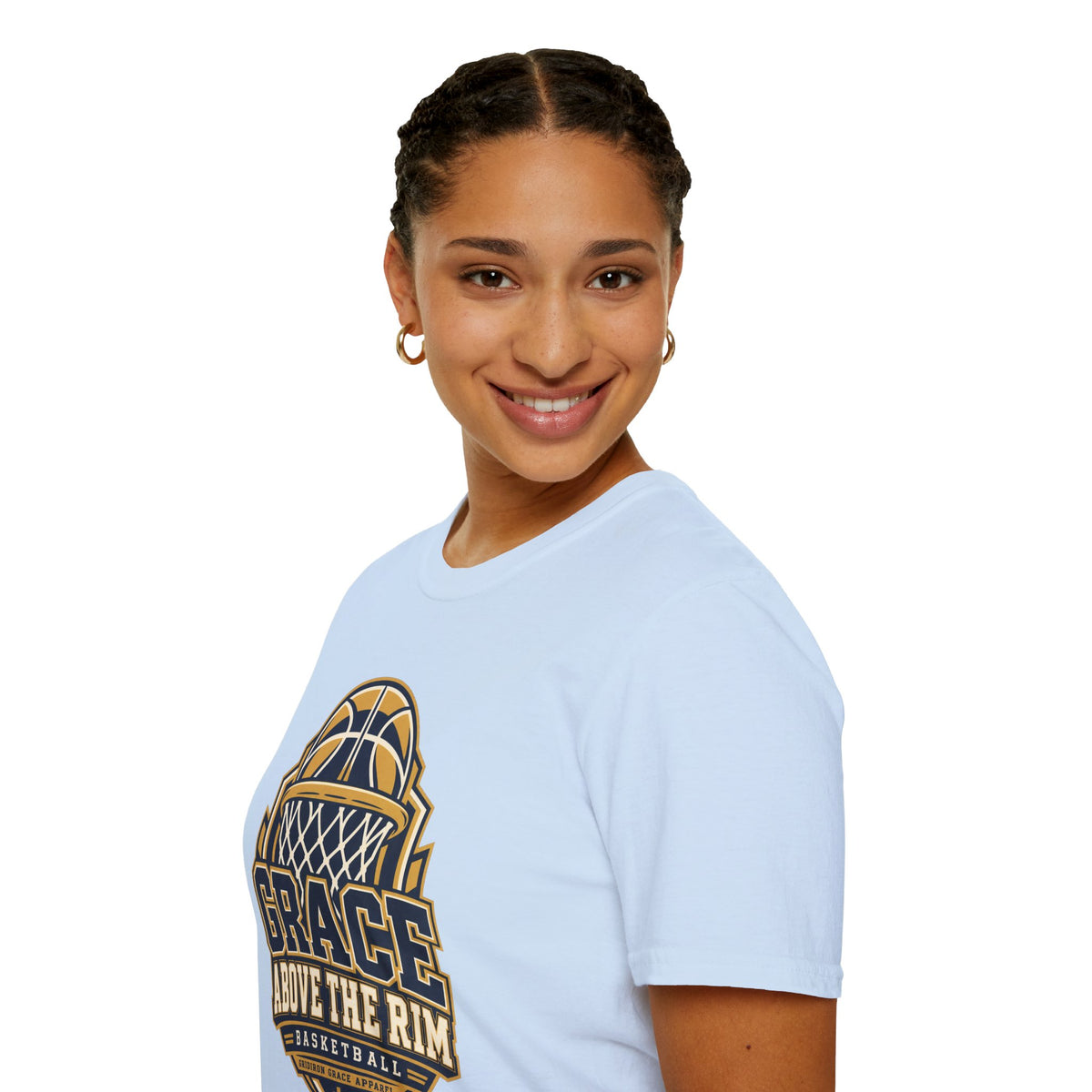 Grace Above the Rim Basketball T-Shirt