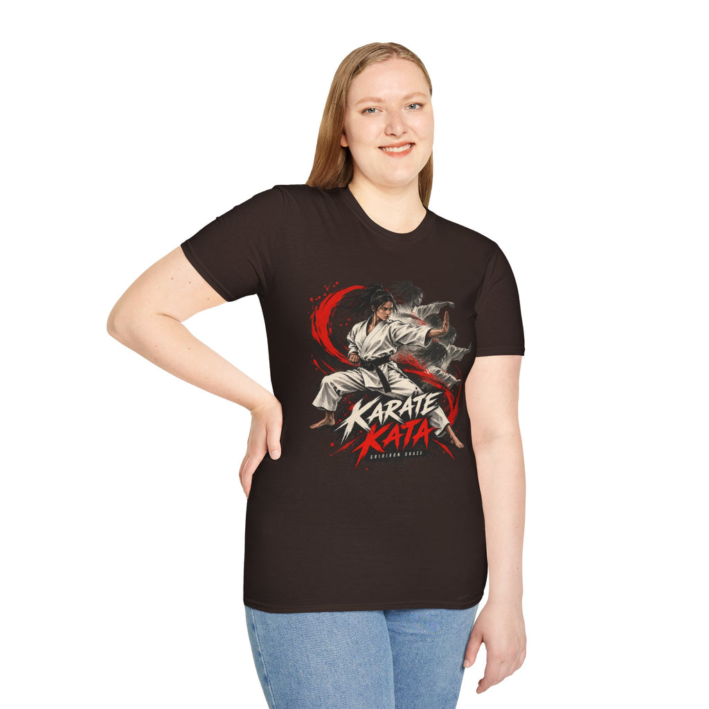 Karate Kata T-Shirt — Dynamic Martial Arts Graphic Tee