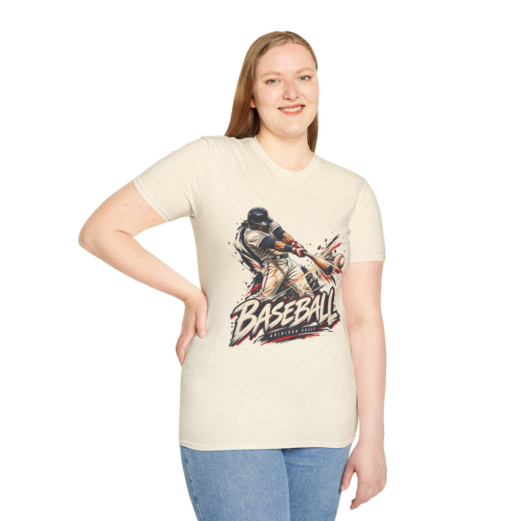 Baseball Batter Graphic T-Shirt — Vintage Action Sports Tee