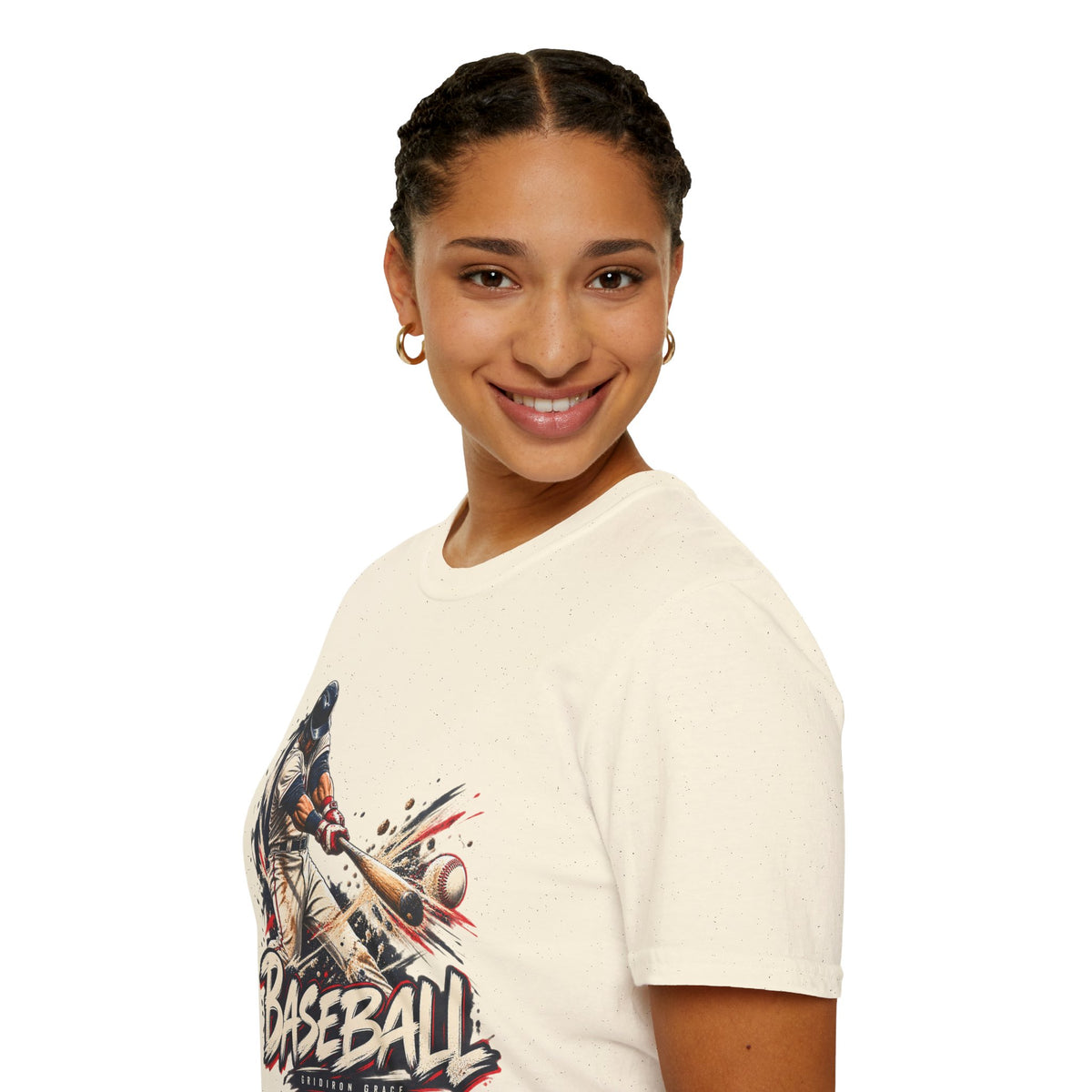 Baseball Batter Graphic T-Shirt — Vintage Action Sports Tee