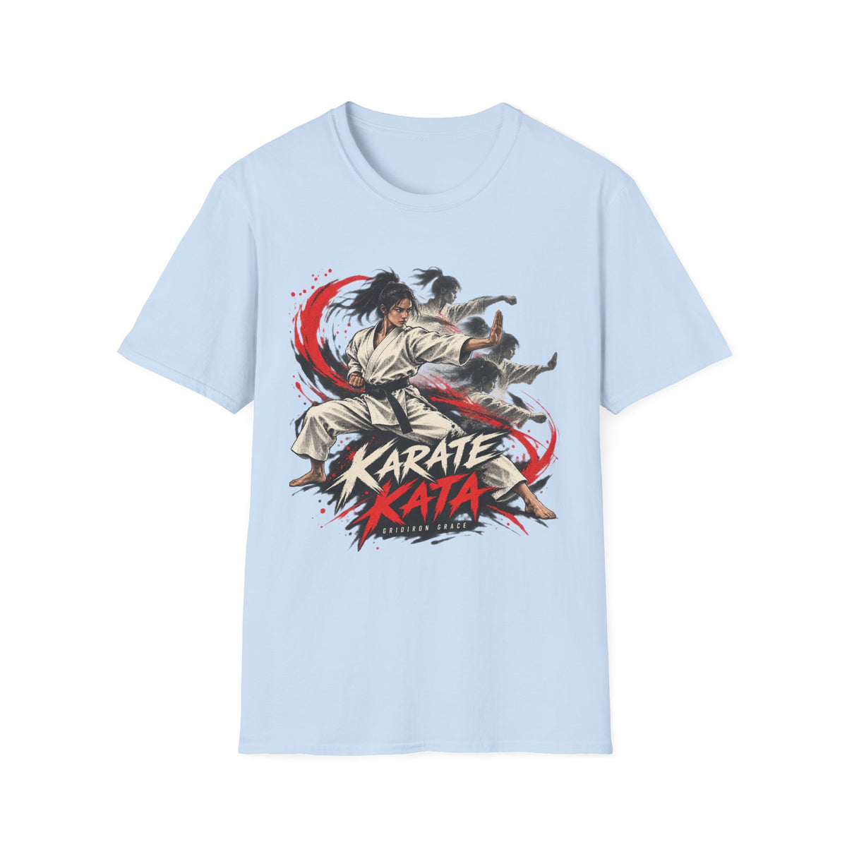 Karate Kata T-Shirt — Dynamic Martial Arts Graphic Tee
