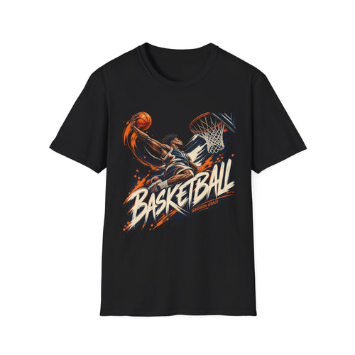 Basketball Dunk Graphic T-Shirt