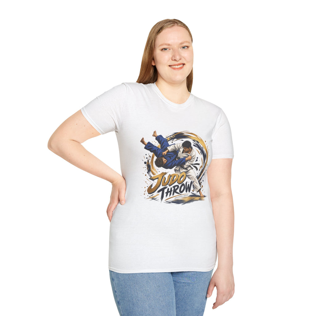 Judo Throw T-Shirt – Dynamic Martial Arts Graphic Tee