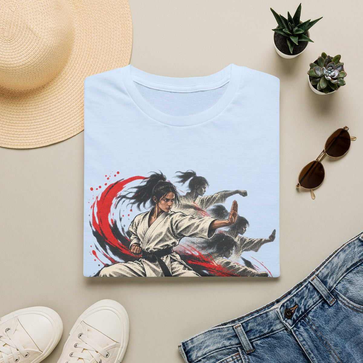 Karate Kata T-Shirt — Martial Arts Graphic Tee