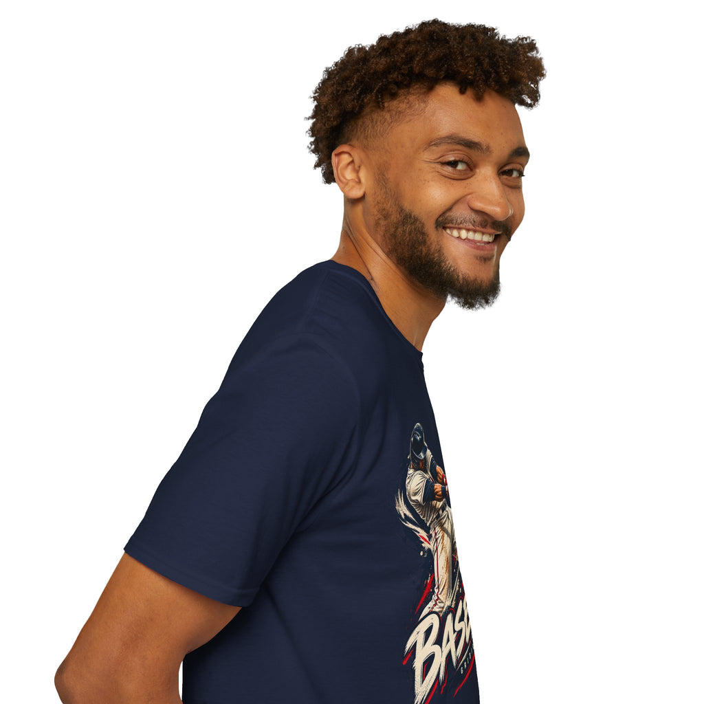 Baseball Batter Graphic T-Shirt — Vintage Action Sports Tee