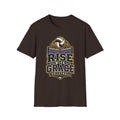 Volleyball "Rise With Grace" T-Shirt — Athletic Team Tee for Players & Fans