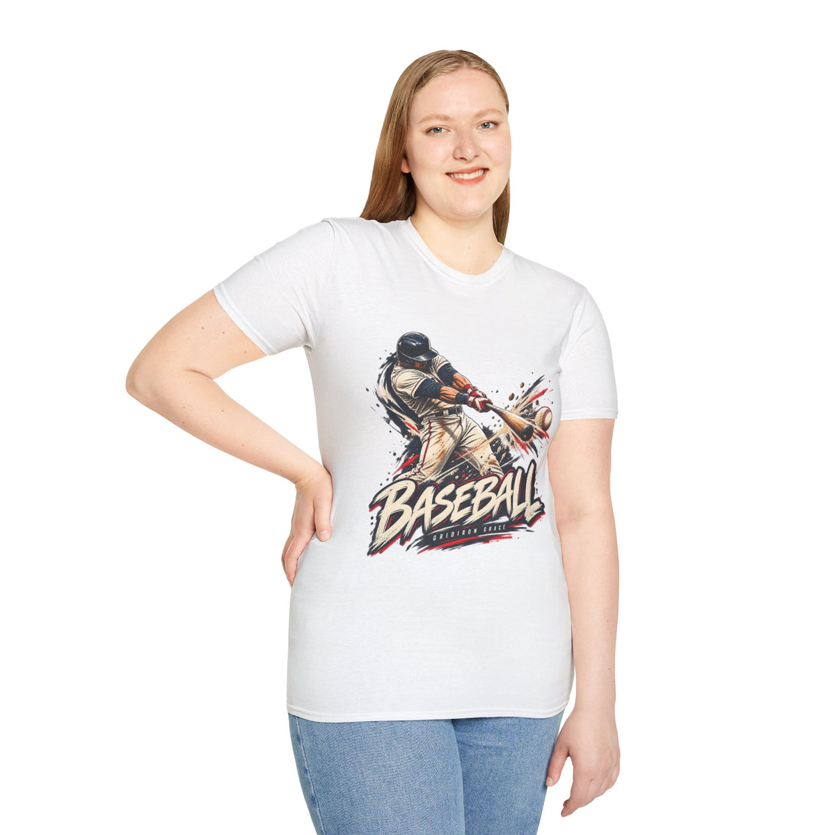 Baseball Batter Graphic T-Shirt — Vintage Action Sports Tee