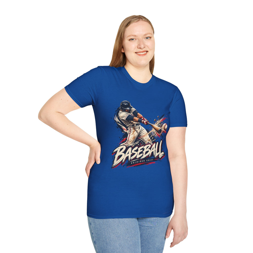 Baseball Batter Graphic T-Shirt — Vintage Action Sports Tee