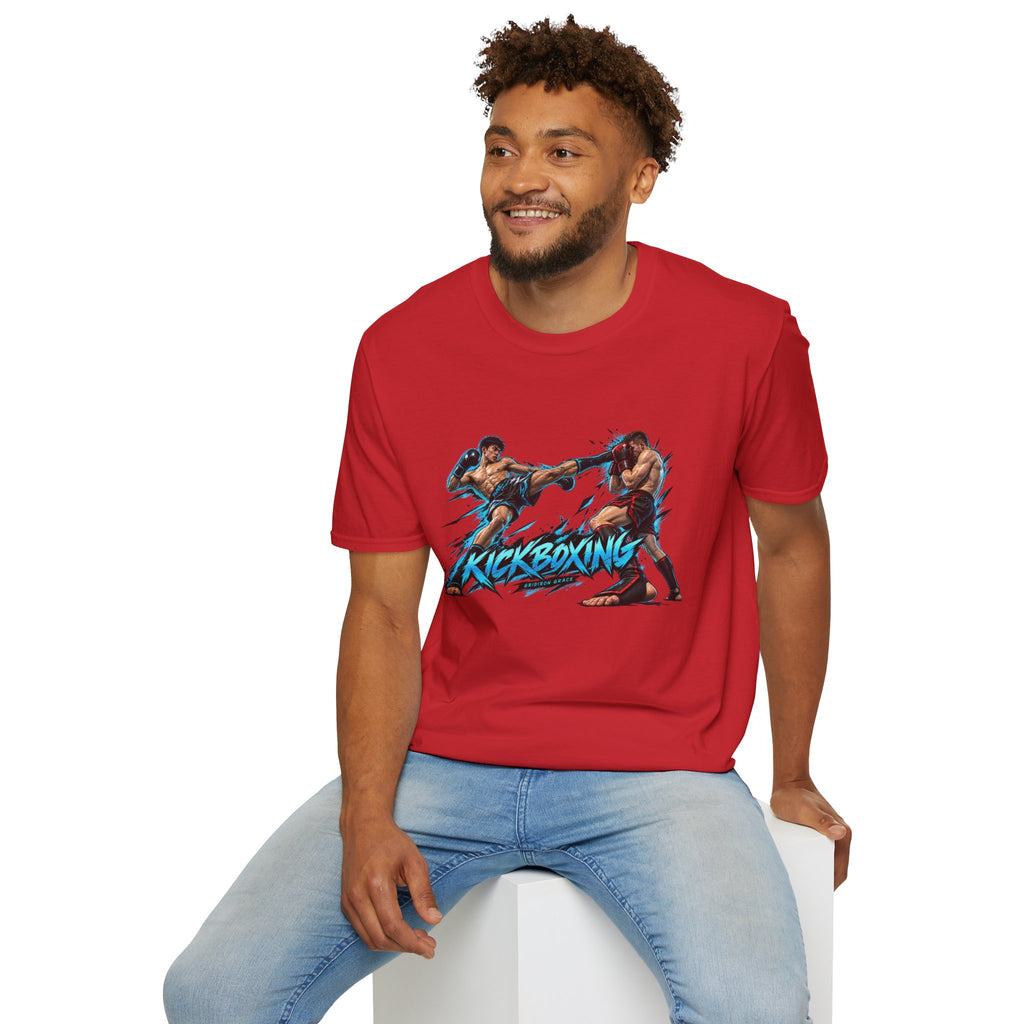 Kickboxing Graphic T-Shirt — Retro Fighters Design