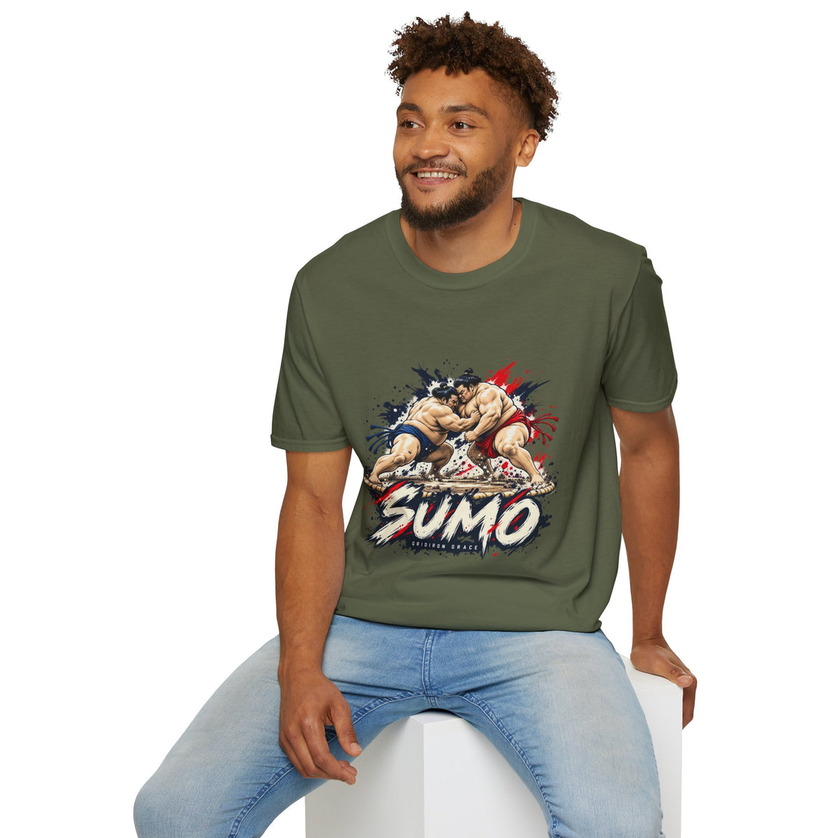 Sumo Wrestling T-Shirt — Vintage Clash Graphic Tee
