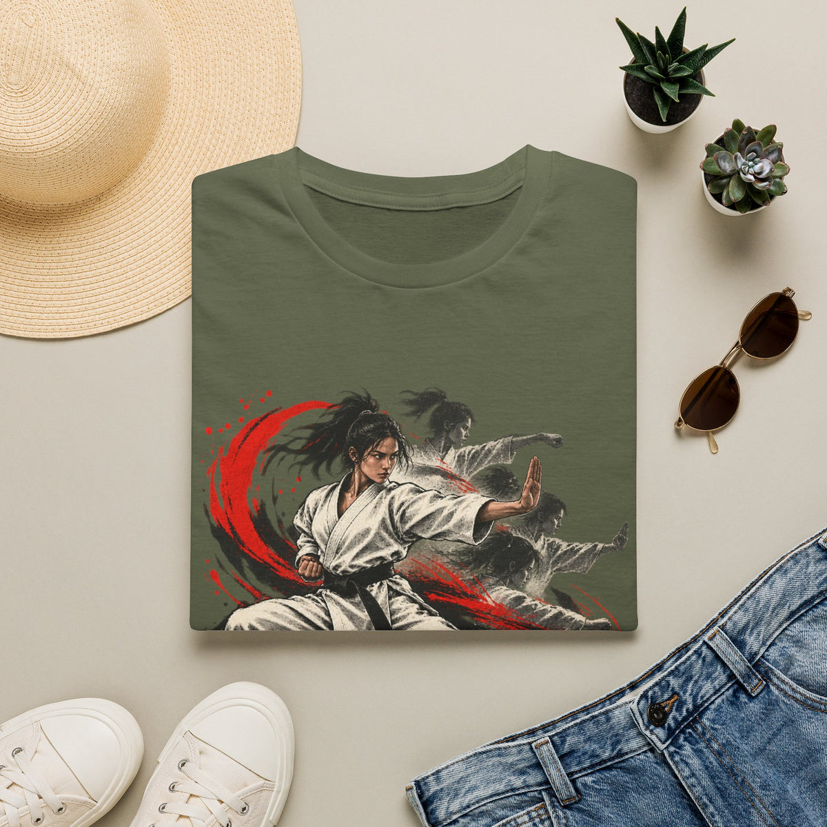 Karate Kata T-Shirt — Martial Arts Graphic Tee