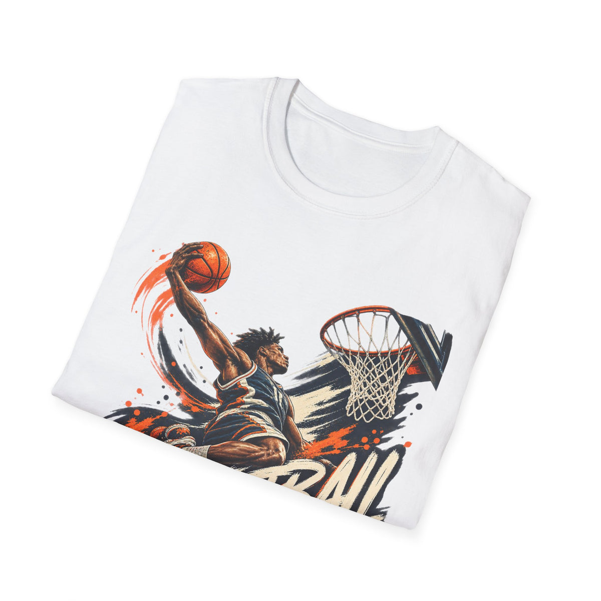 Basketball Dunk Graphic T-Shirt