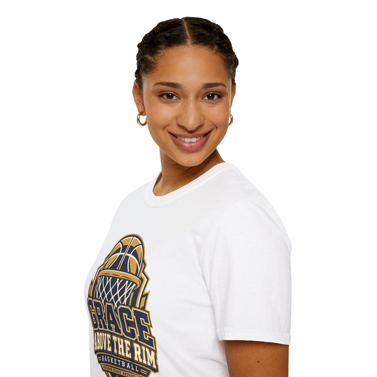 Grace Above the Rim Basketball T-Shirt