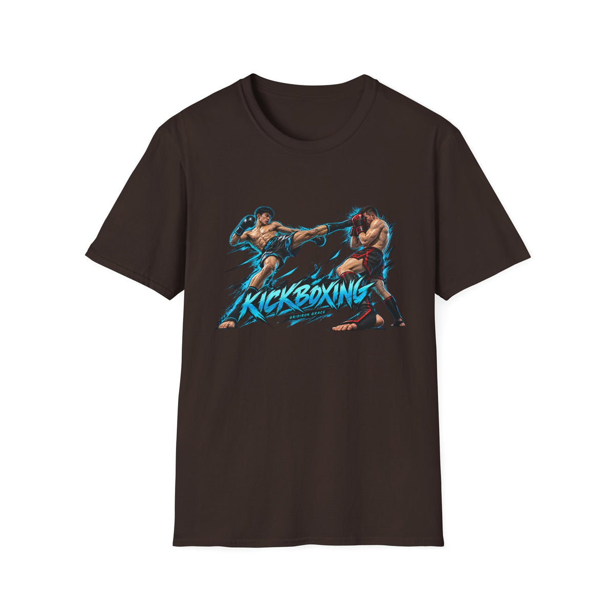 Kickboxing Graphic T-Shirt — Retro Fighters Design