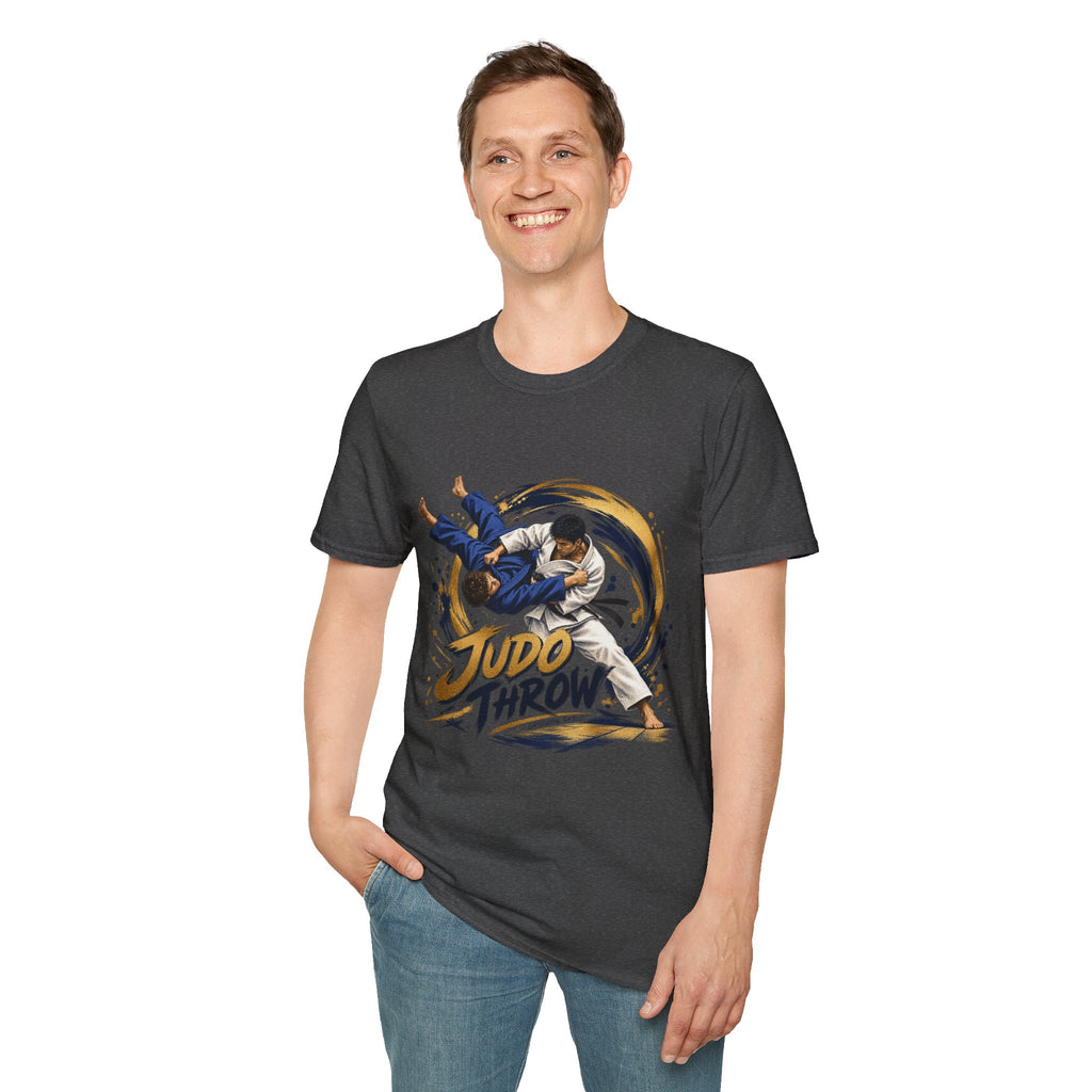 Judo Throw T-Shirt – Dynamic Martial Arts Graphic Tee
