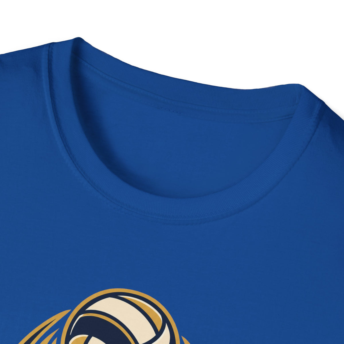 Volleyball "Rise With Grace" T-Shirt — Athletic Team Tee for Players & Fans