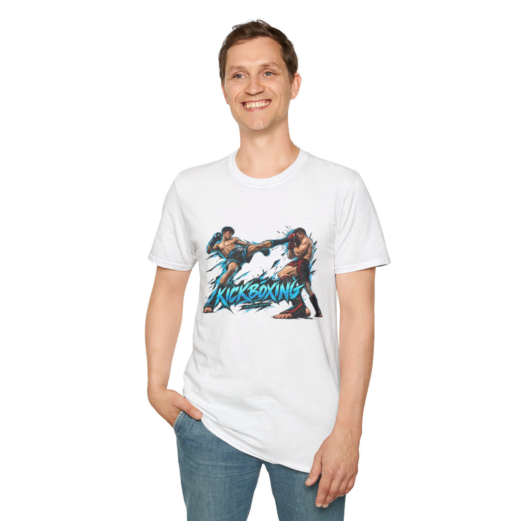 Kickboxing Graphic T-Shirt — Retro Fighters Design