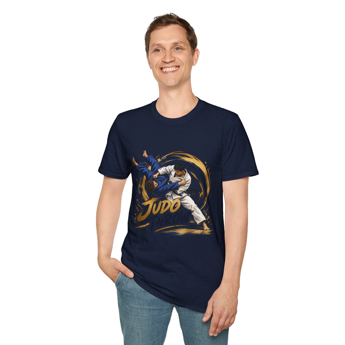 Judo Throw T-Shirt – Dynamic Martial Arts Graphic Tee