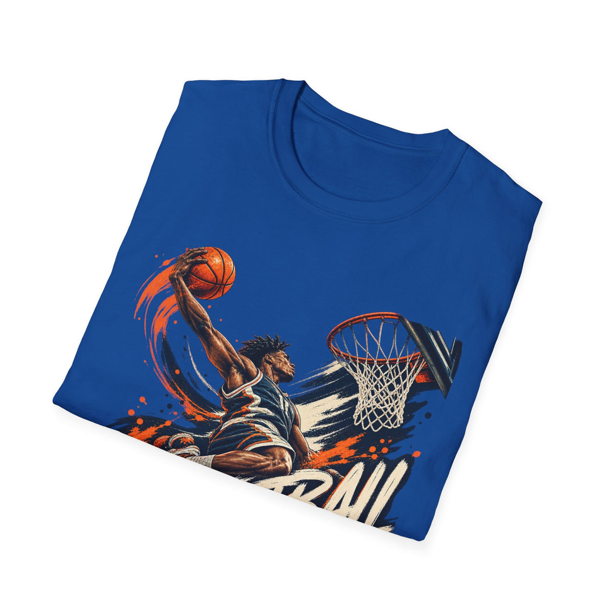 Basketball Dunk Graphic T-Shirt
