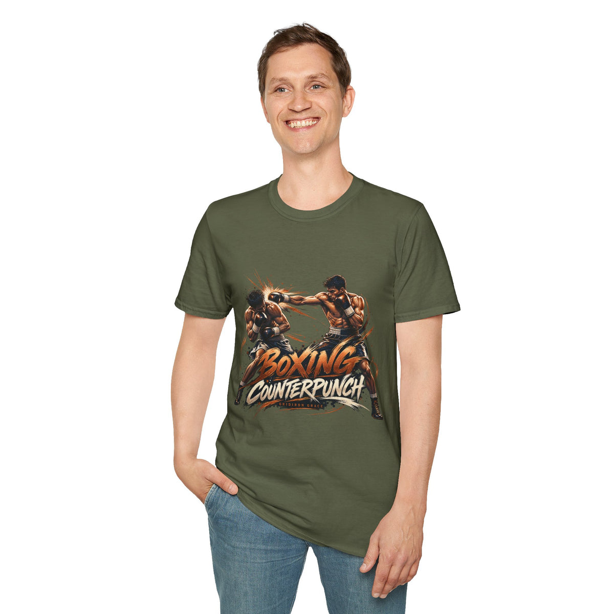 Boxing Counterpunch T-Shirt – Vintage Fight Club Graphic Tee