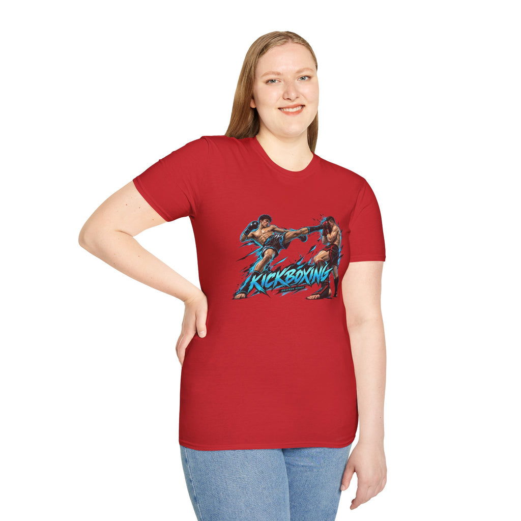 Kickboxing Graphic T-Shirt — Retro Fighters Design