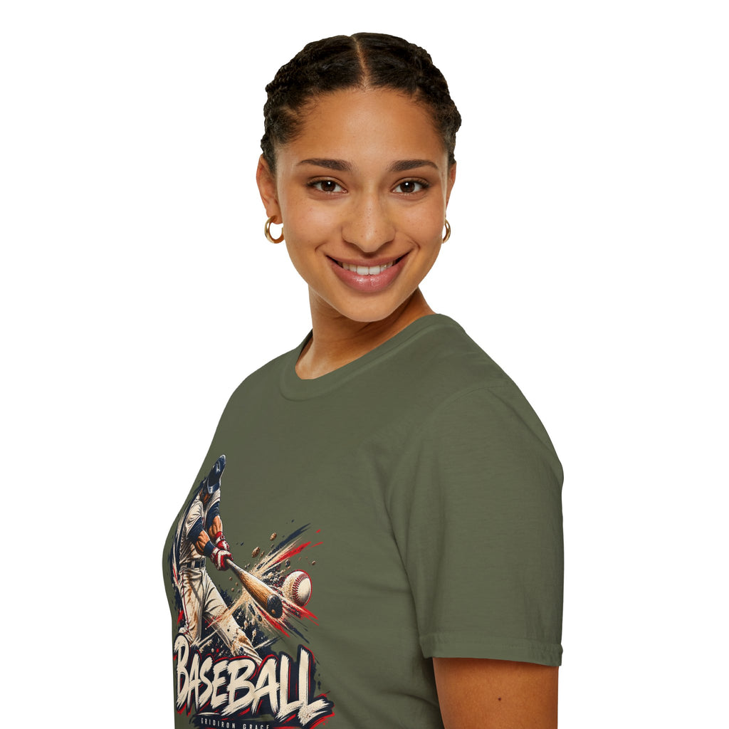 Baseball Batter Graphic T-Shirt — Vintage Action Sports Tee
