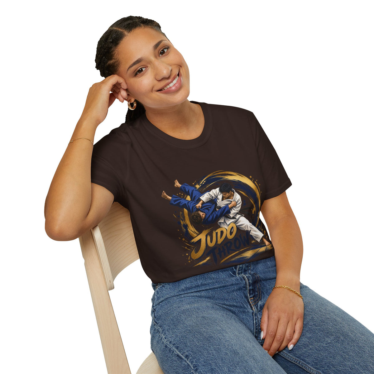 Judo Throw T-Shirt – Dynamic Martial Arts Graphic Tee