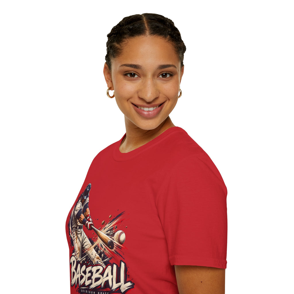 Baseball Batter Graphic T-Shirt — Vintage Action Sports Tee