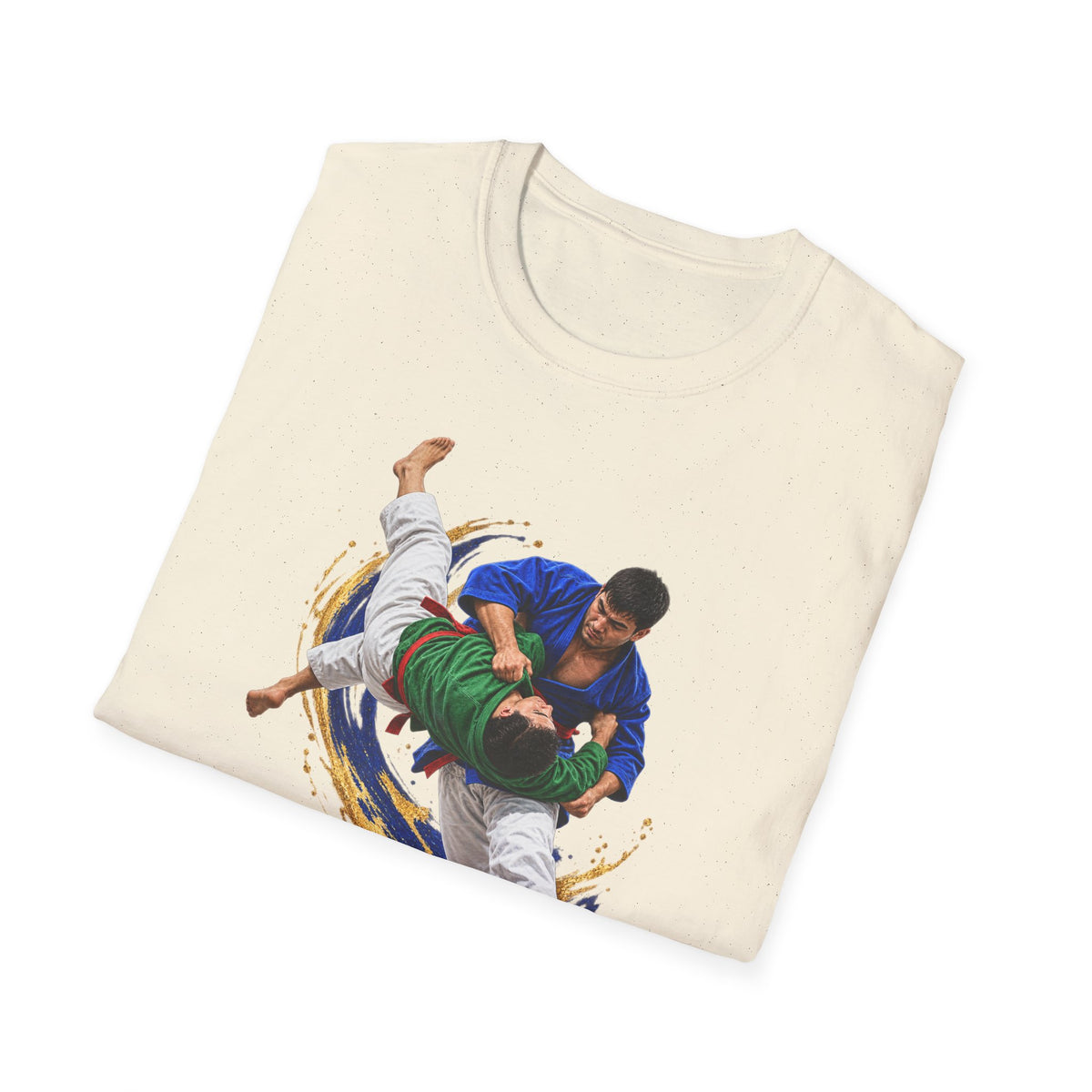 Kurash Wrestling T-Shirt — Traditional Kurash Throw Graphic Tee