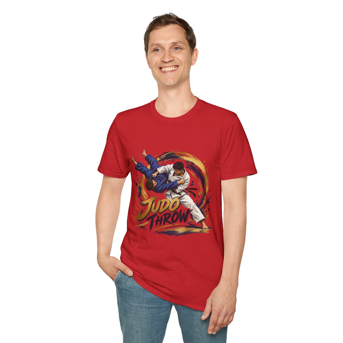 Judo Throw T-Shirt – Dynamic Martial Arts Graphic Tee
