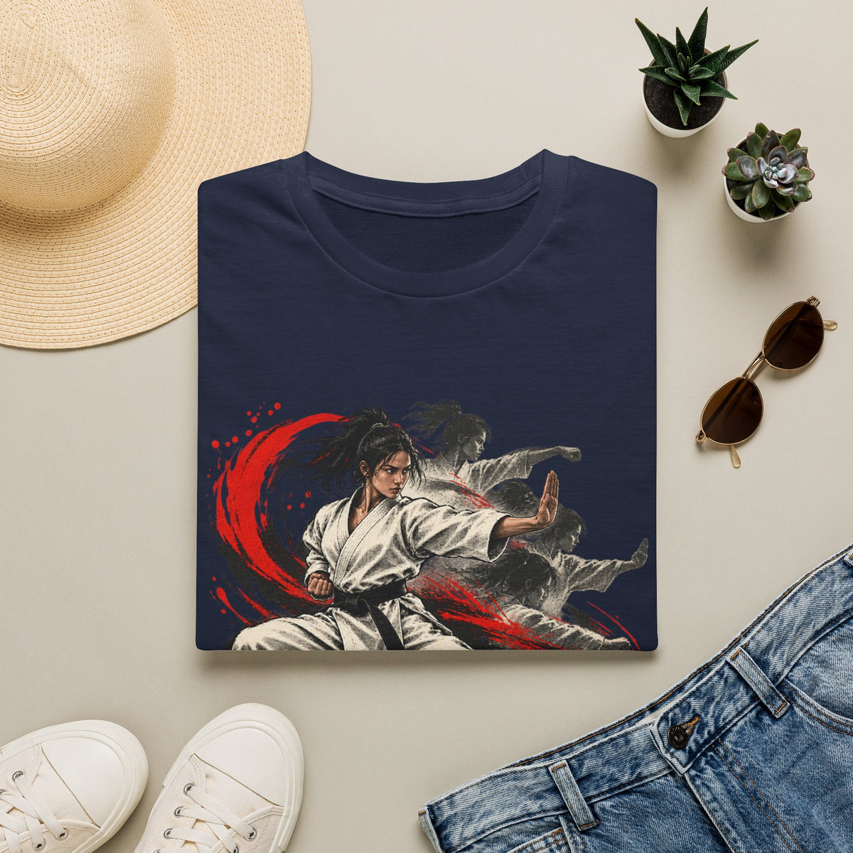 Karate Kata T-Shirt — Martial Arts Graphic Tee