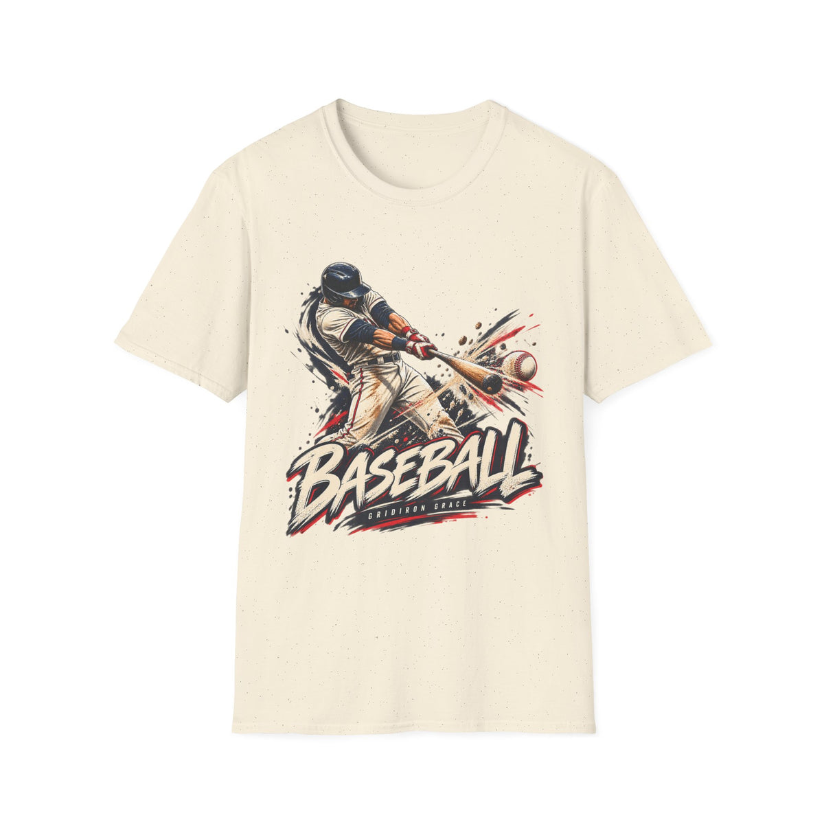 Baseball Batter Graphic T-Shirt — Vintage Action Sports Tee