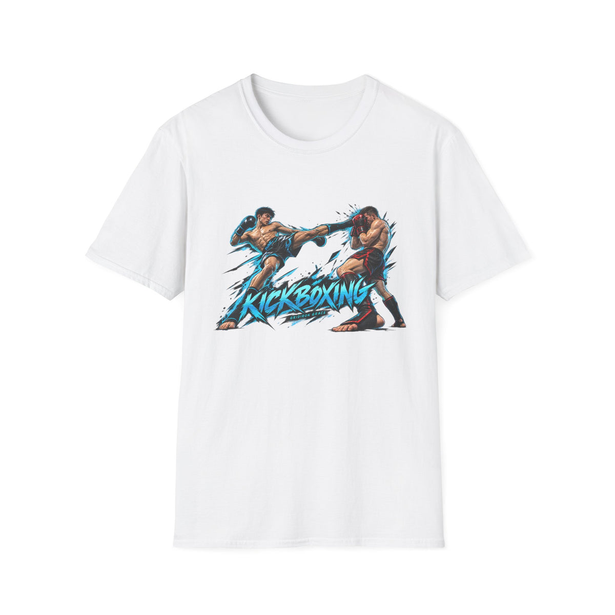 Kickboxing Graphic T-Shirt — Retro Fighters Design