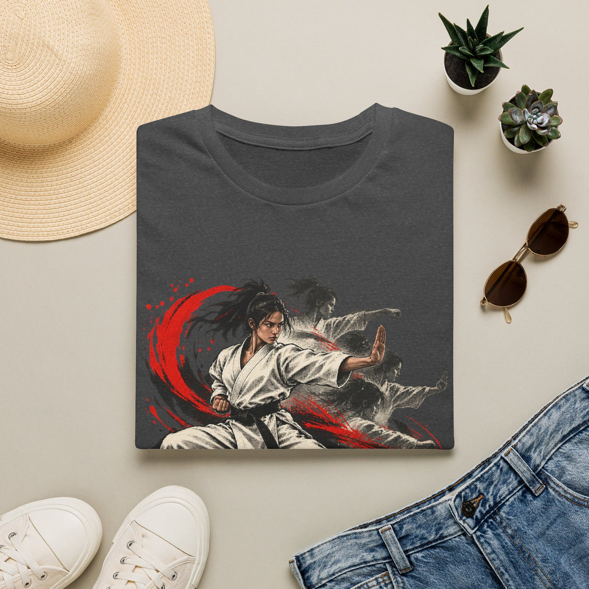 Karate Kata T-Shirt — Martial Arts Graphic Tee