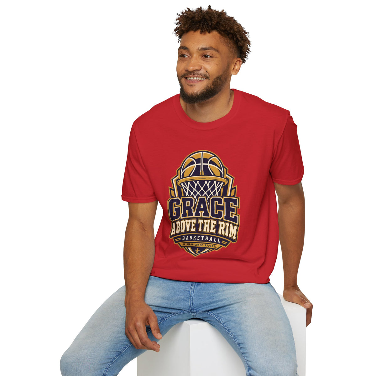 Grace Above the Rim Basketball T-Shirt