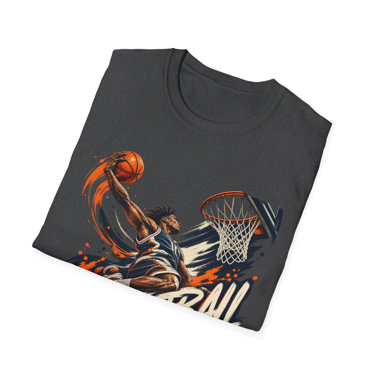 Basketball Dunk Graphic T-Shirt