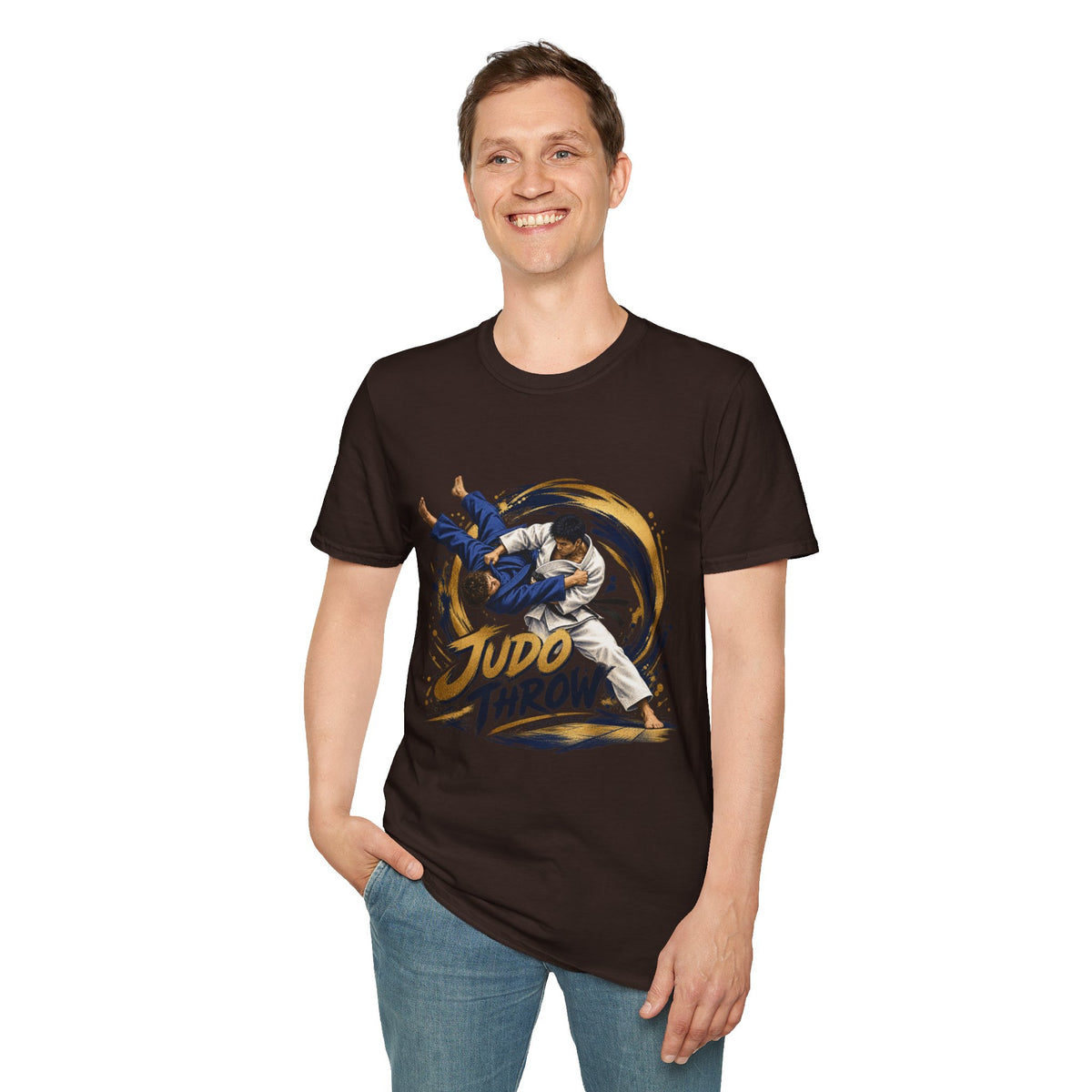 Judo Throw T-Shirt – Dynamic Martial Arts Graphic Tee