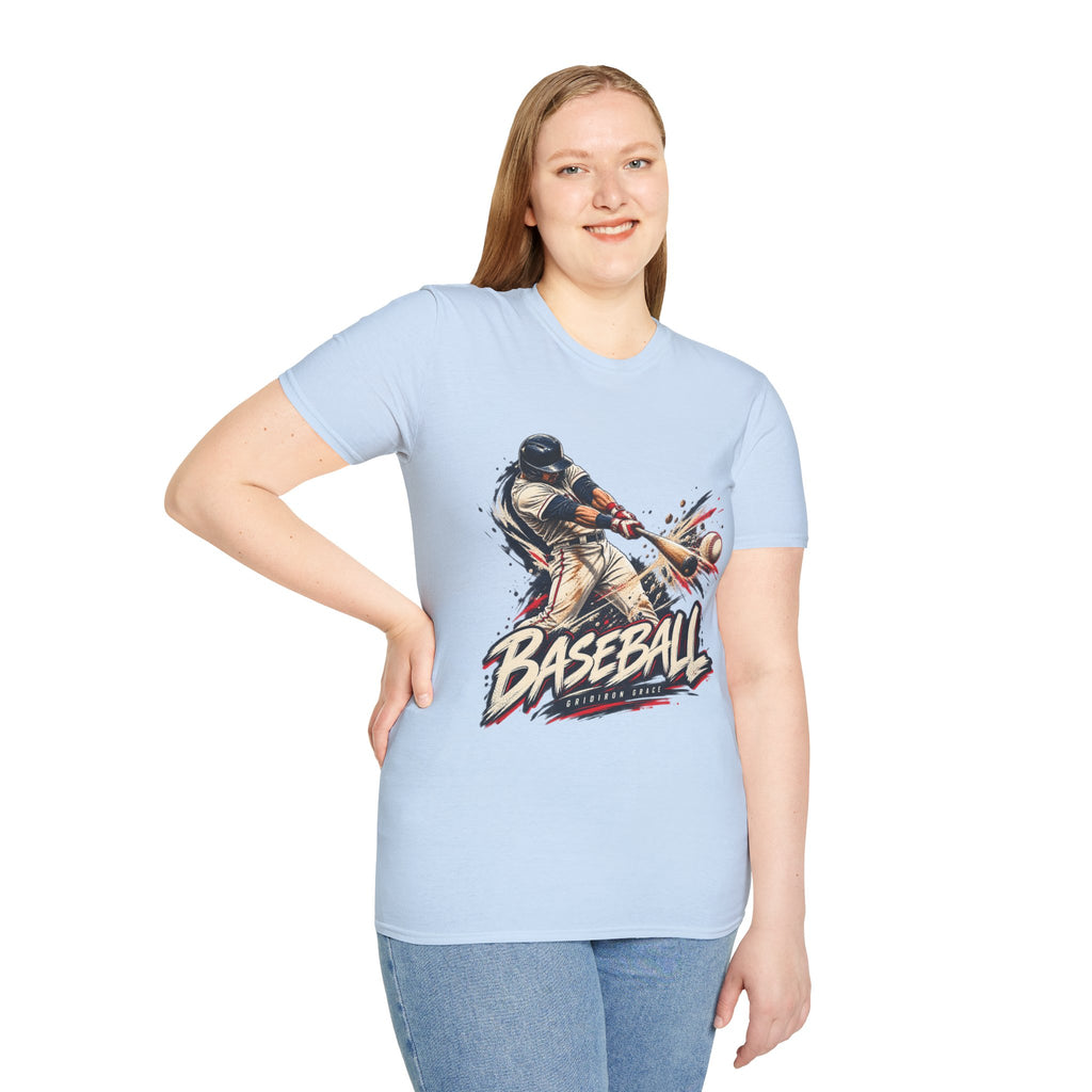 Baseball Batter Graphic T-Shirt — Vintage Action Sports Tee