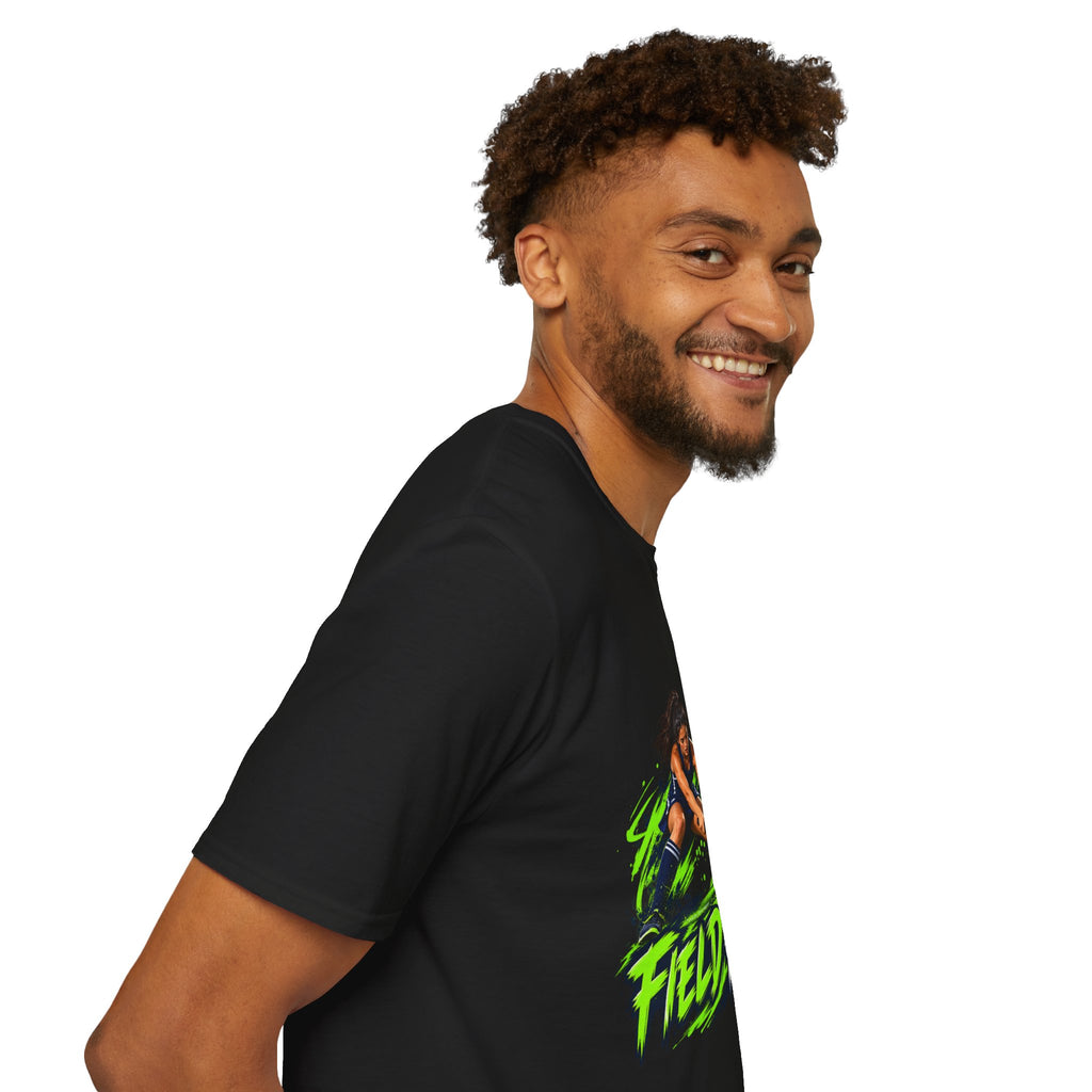 Field Hockey Players Graphic T-Shirt — Neon Action Sports Tee