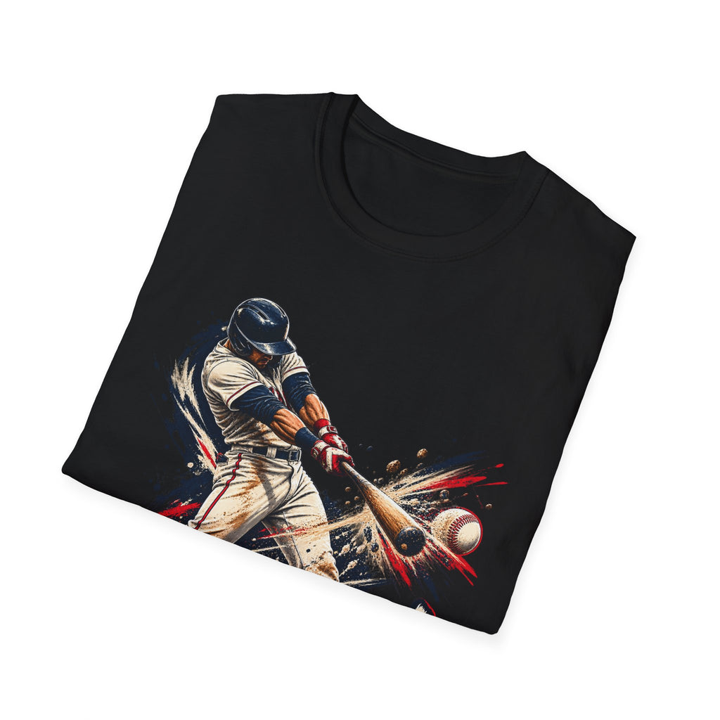 Baseball Batter Graphic T-Shirt — Vintage Action Sports Tee